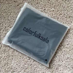 Colorfulkoala 7/8 Black Leggings New In Package